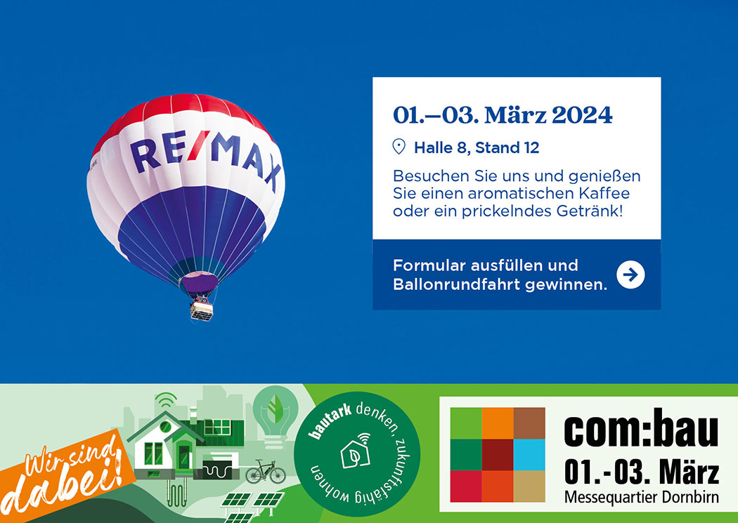 Zum Gewinnspiel - RE/MAX Baloonfahrt